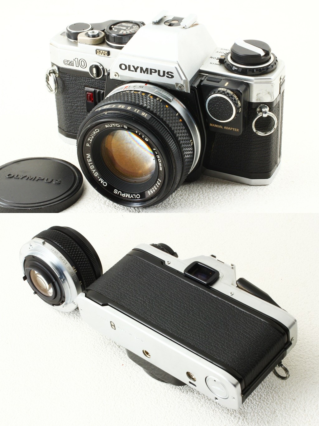 ⭐️OLYMPUS OM10 + 50mm F1.8 単焦点レンズセット⭐️ 完動品！OLYMPUS OM10 単焦点レンズセット フィルムカメラ