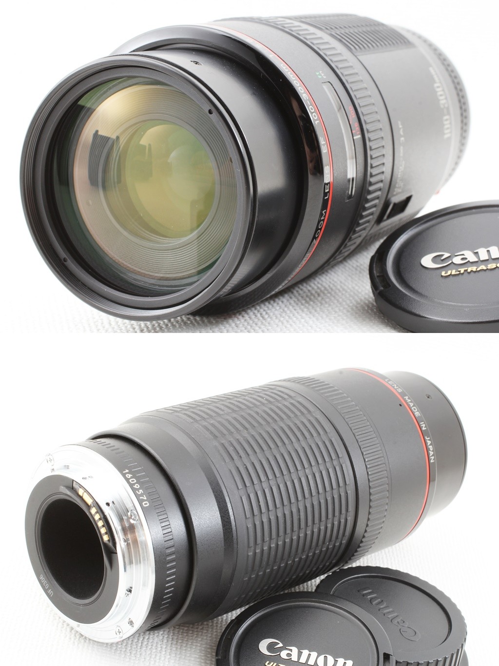 Canon EF 100-300mm 直進 5.6 望遠ズームレンズ