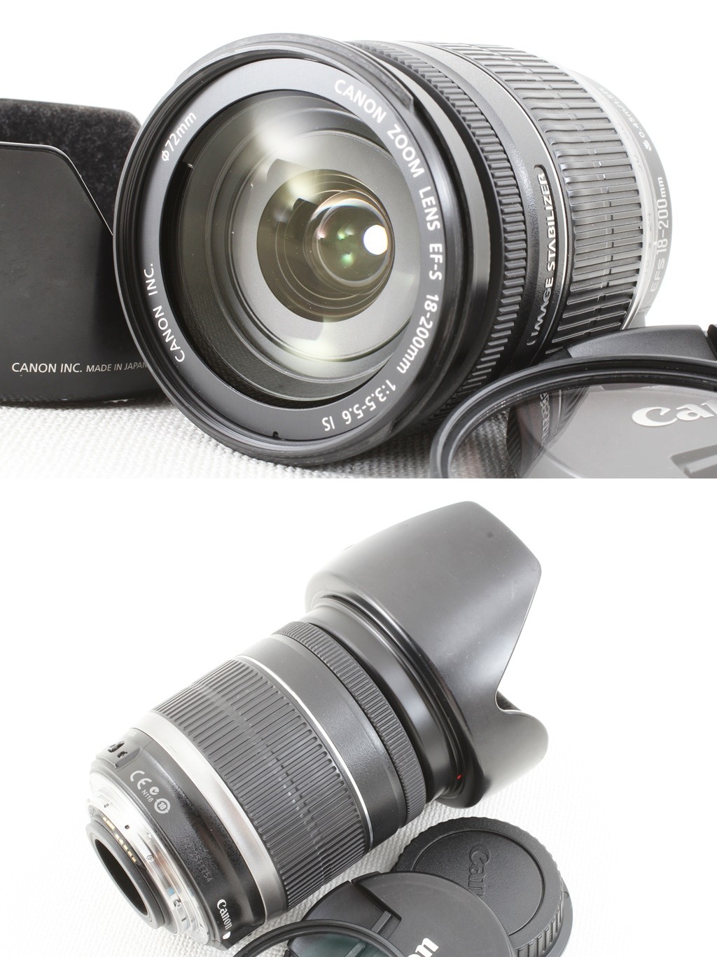 ジャンク】Canon EF-S 18-200 1:3.5-5.6 IS