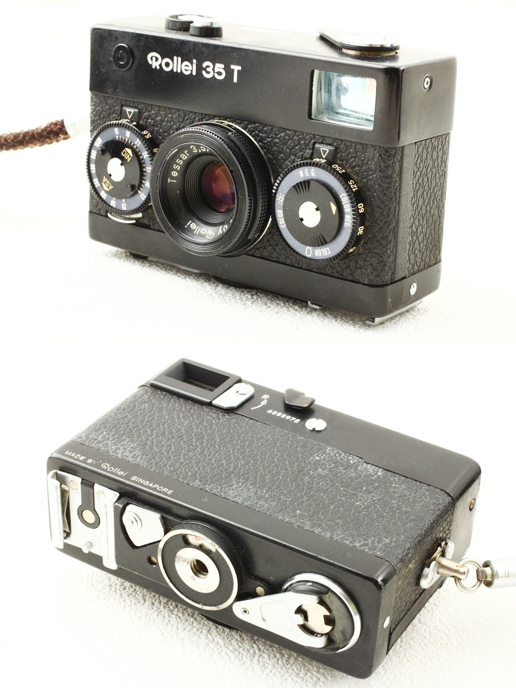 格安品◇ROLLEI ローライ 35 T Tessar テッサー SINGAPORE シンガポール◇コンパクトフィルムカメラ/A4184 －日本代購代Bid第一推介「Funbid」