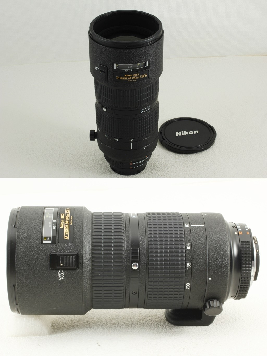 ジャンク)Nikon AF NIKKOR 80-200mm F2.8 AI AF Zoom Nikkor ED 80