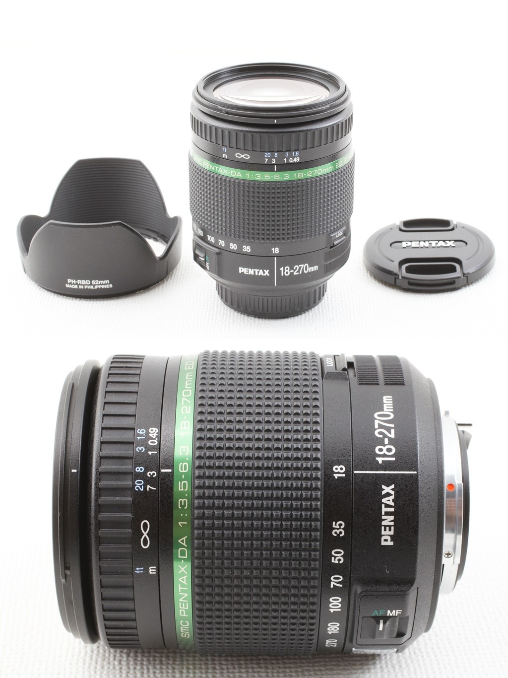 PENTAX 高倍率ズームレンズ DA18-270mmF3.5-6.3ED SDM Kマウント APS-C