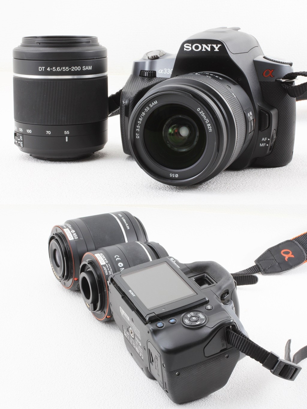 外観美品◇SONY ソニー α330 ダブルレンズキット DSLR-A330Y