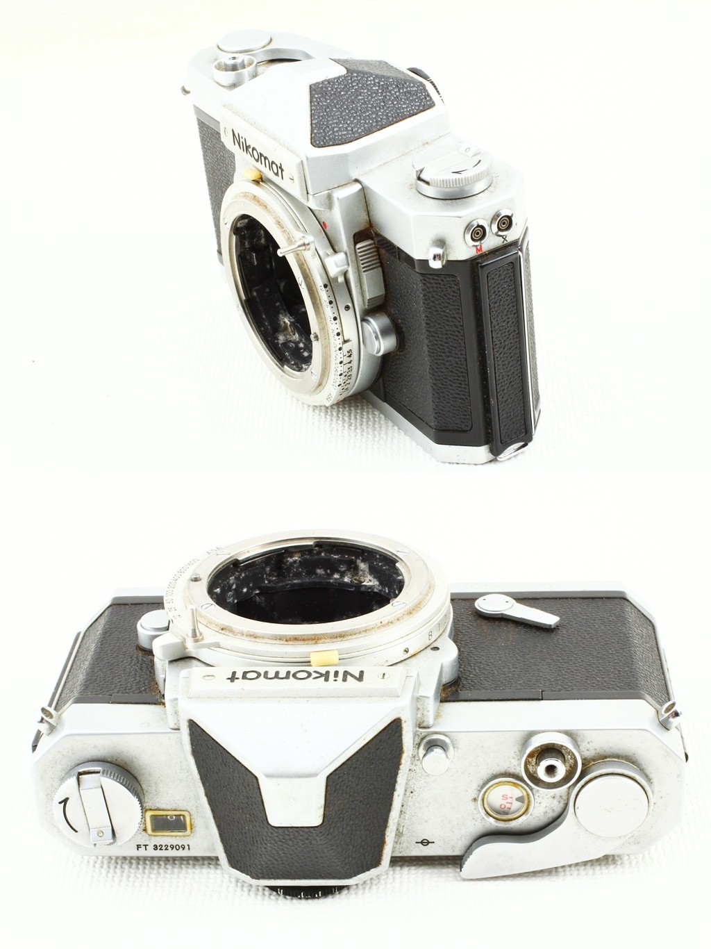 Nikon ニコマートレンズ付き＋ニッコールオート35mm F2.8 - フィルムカメラ