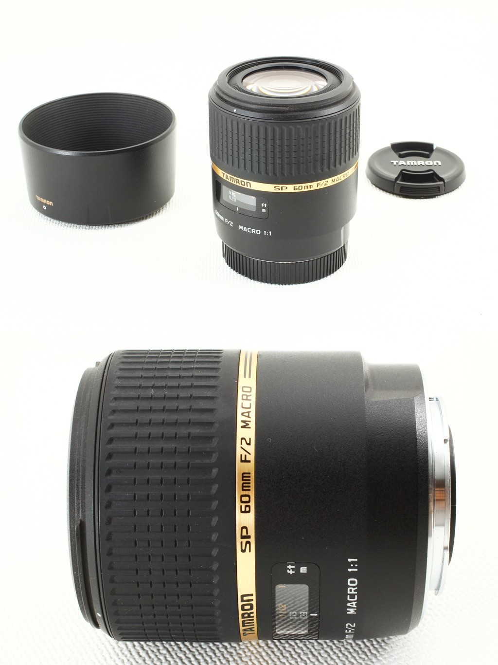 新作HOT ヤフオク! SP AF 60mm F2 DiII MAC... - 極上品 TAMRON