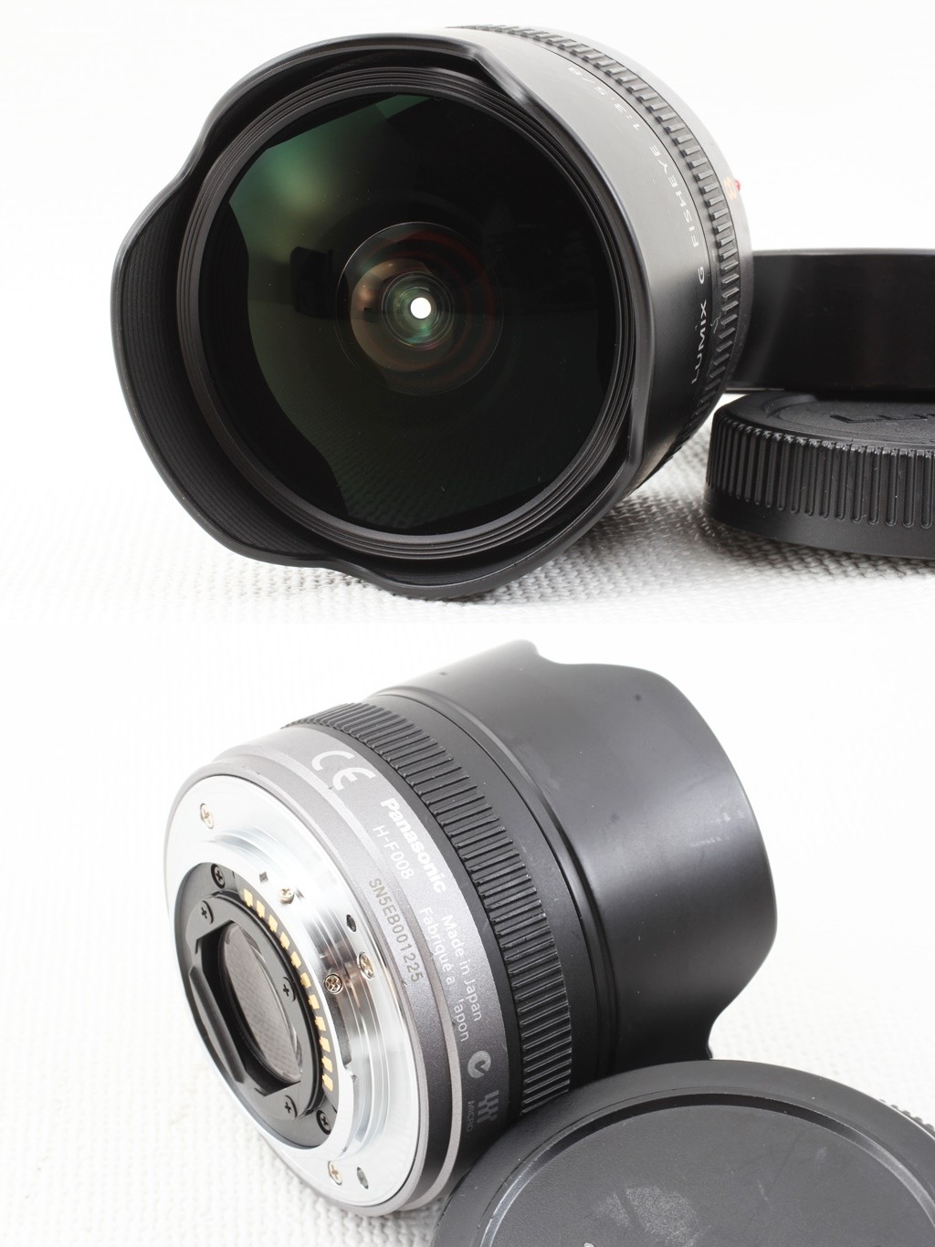 パナソニック LUMIX G FISHEYE 8mm F3.5 美品-