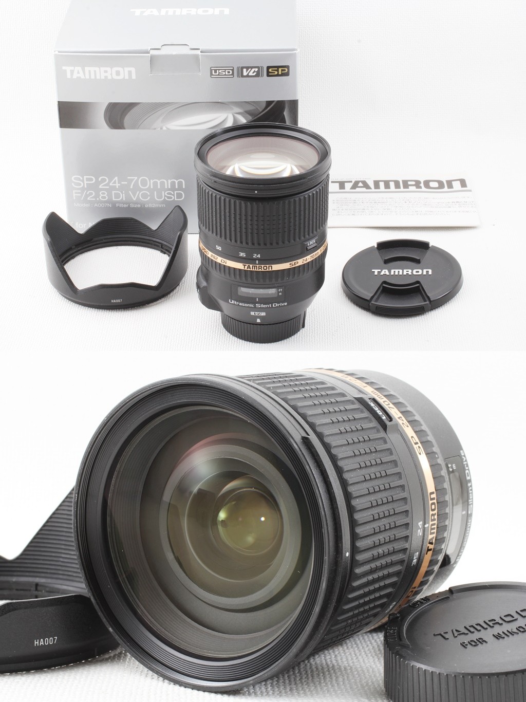 極上品◇TAMRON タムロン SP 24-70mm F2.8 Di USD A007 Nikon ニコン