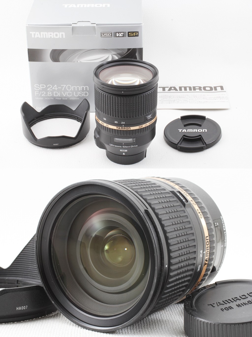 極上品 タムロン SP 24-70mm F2.8 Di USD ソニー A007-