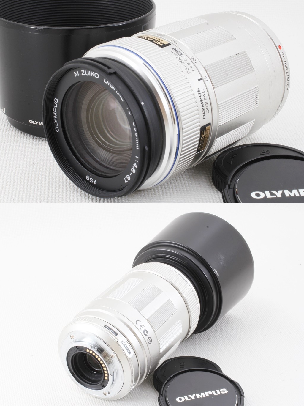 オリンパスM.ZUIKO DIGITAL ED 75-300mm新品メーカー保証 | www