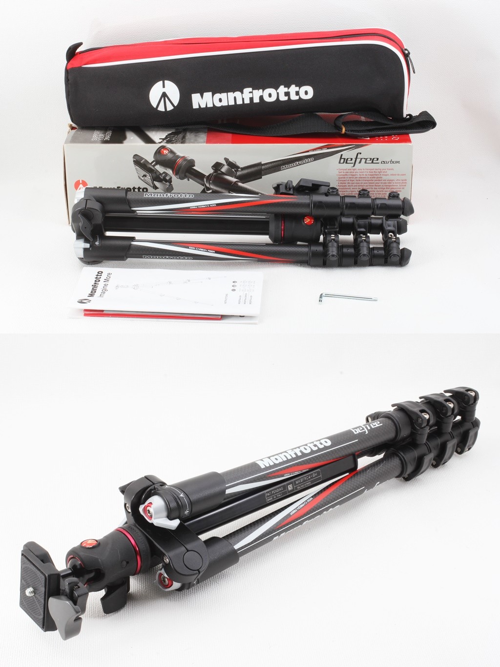 低価高評価 ヤフオク! - 極上品 Manfrotto マンフロット Befree